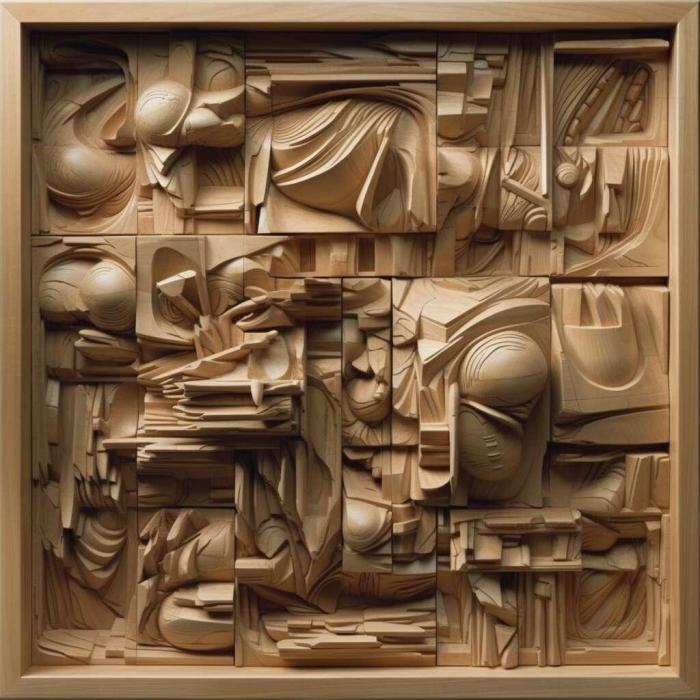 نموذج ثلاثي الأبعاد لآلة CNC 3D Art 